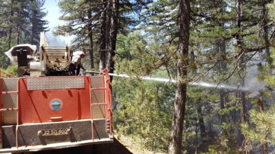 Ciğerlerimiz yanmaya devam ediyor! Isparta'da yine orman yangını