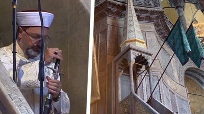 Hutbede kılıç geleneği nedir? Yeşil Sancak ne anlama geliyor?