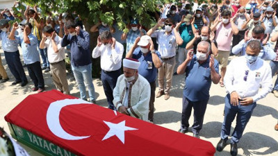 Kore Gazisi toprağa verildi (25 Temmuz 2020)