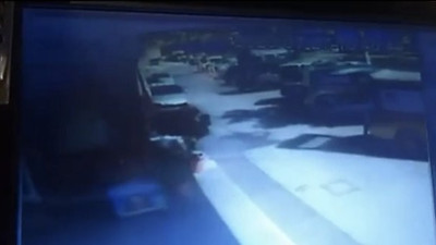 Defalarca takla attı her saniyesi görüntülendi! Film değil gerçek