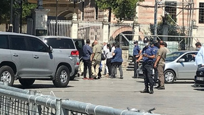 ABD Büyükelçisi Satterfield Ayasofya Camii'nde
