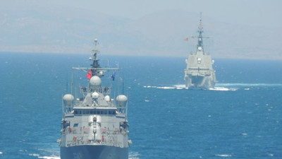 MSB duyurdu: Kuzey Ege'de deniz eğitimleri icra edildi