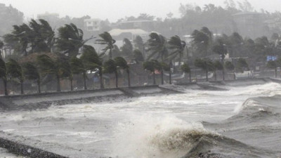 Tabiatın gücü! Hagupit Tayfunu'ndan kaçış