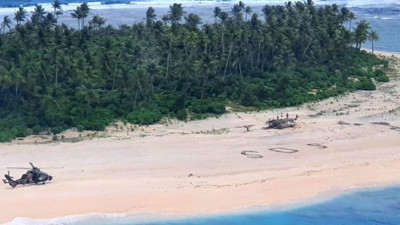 'SOS' yazısı 3 hayat kurtardı