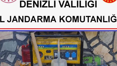 Denizli'de 7 kişi, kaçak kazıda suçüstü yakalandı