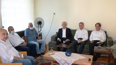 CHP Genel Başkanı Kılıçdaroğlu'ndan taziye ziyareti