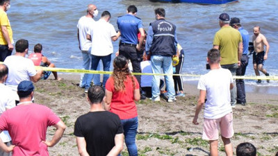Çırpına çırpına denizde kayboldu