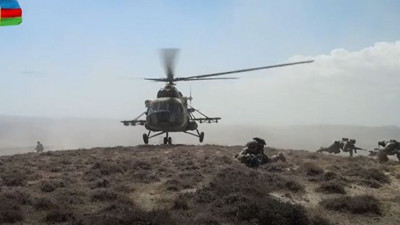 Azerbaycan ve Türk özel kuvvetlerinden ortak tatbikat kapsamında stratejik noktalara taarruz