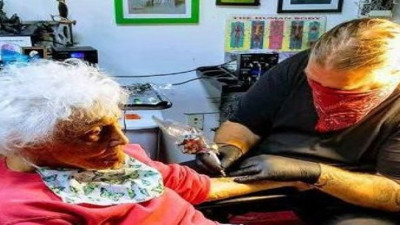 103'lük nine ölmeden önce "Yapılacaklar listesi" hazırladı!