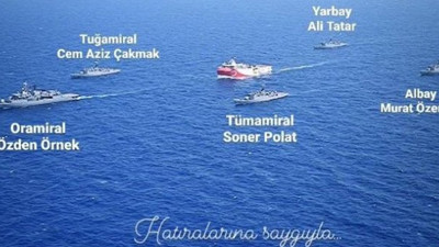 Yılmaz Özdil, donanmanın bu fotoğrafını kullanarak insanda biraz utanma olur dedi