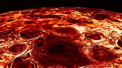 NASA paylaştı altına not düştü! Pizza değil gezegen