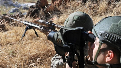 Kuzey Irak'ta 3 terörist öldürüldü