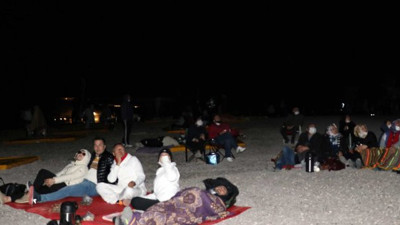 Meteor yağmurunu 2 bin 650 metrede izlediler