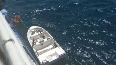 Filmleri aratmayacak olay: Marmara'da mahsur kaldı: Ya İDO kaptanı görmeseydi