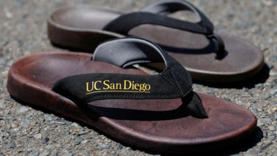 Kirliliği önlemek adına deniz yosunundan terlik üretildi