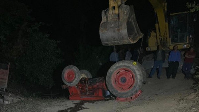 Bursa'da feci kaza! Traktörün altında kaldı