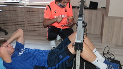 Trabzonspor'da oyuncular sağlık kontrolünden geçirildi