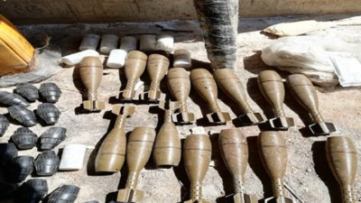 Pençe-Kaplan Operasyonu'nda PKK'ya ait silah ve mühimmat ele geçirildi