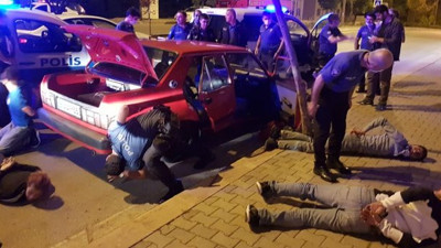 Eller yukarı yat yere! Ankara'da film sahnesi gibi nefes kesen takip