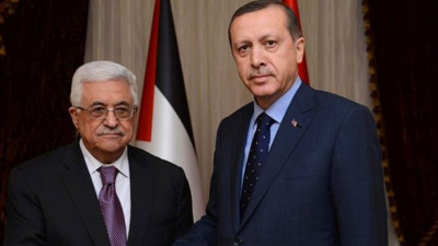 Cumhurbaşkanı Erdoğan, Mahmud Abbas ile görüştü