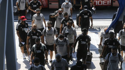 Beşiktaş Selanik'te! Kartal'a koruma ordusu