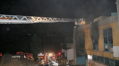 Plastik fabrikasında yangın (26 Ağustos 2020)