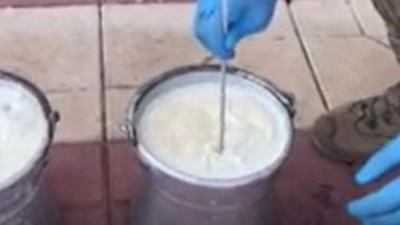 Bu yoğurdun kaymağı kağıt havludan! Jandarmayı şaşkına çeviren baskın! Bu kadarına da pes