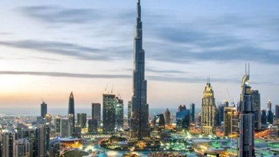 Bulutların arasında cami var. Baş döndüren güzellik