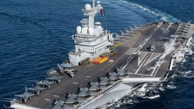 Fransa, Türkiye'ye karşı Doğu Akdeniz'e uçak gemisi yolladı