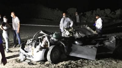 Bursa'daki termik santralinde korkunç son! Dev kamyon pikabı kağıt gibi ezdi