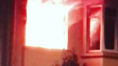 Başkonsolosluk'ta yangın!