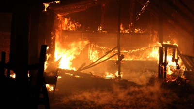 Bilecik'te yangın faciası ! Hayvanlar yanarak telef oldu