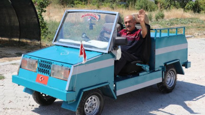 Bıçakçı Hüseyin usta cabrio araç üretti! Fiyatını duyan şaşkına dönüyor