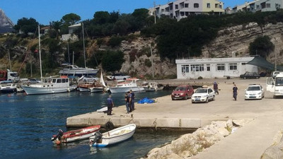 İzmir'de denizde dalgıç kıyafetli ceset bulundu