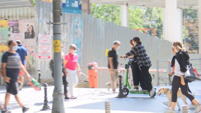 Elektrikli scooter'lardaki tehlikeye dikkat