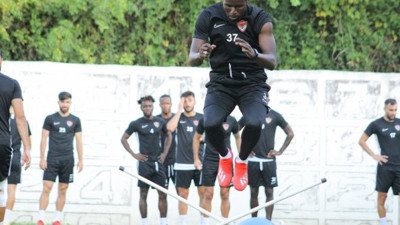 Hatayspor'da yeni transferler takımla çalıştı