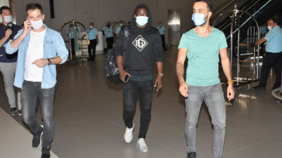 Etebo, Galatasaray için İstanbul'da