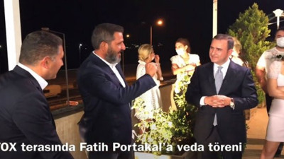 Fatih Portakal’a veda gecesi öyle bir soru sordular ki… Bu görüntüler ilk kez yayınlanıyor