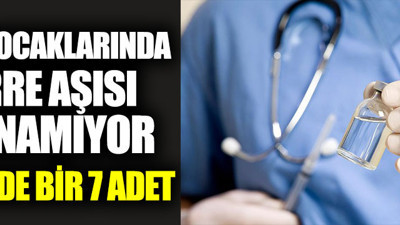 Sadece 15 günde bir 7 adet aşı geliyor iddiası