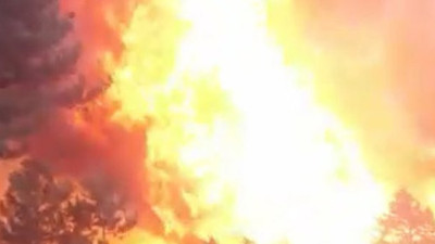 Çorum'da ormanlar alev alev