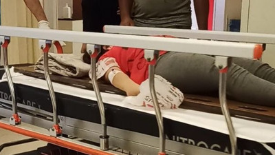 12 metreden düşen çocuğun paraşütü tente oldu