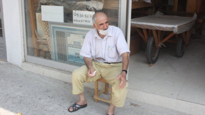 Kızı pozitif olan baba dükkanda yakalandı