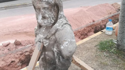 Yol kazısından tarih fışkırdı