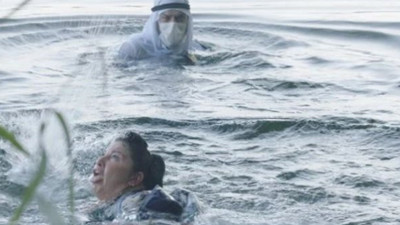 TRT dizisi çekilirken korku dolu anlar: Azmak Nehri'nde boğulma sahnesi çekiyorlardı
