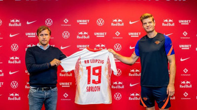 RB Leipzig, Sörloth'u böyle duyurdu