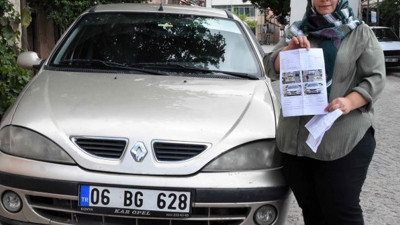 Güler misin ağlar mısın! Hiç gitmediği İstanbul'dan gelen hatalı park cezası ile şok oldu