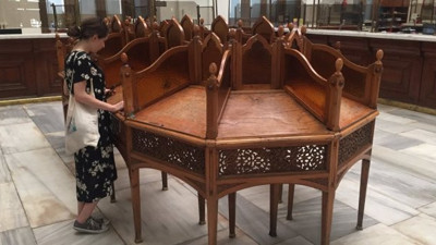 Büyük Postane’nin masası yıllardır ortada yok. Trilyonluk antika masa nerede. PTT açıkladı Masanın selamı var çok iyi durumda