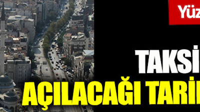 Yüzde 80’i tamamlandı. Taksim Camii’nin açılacağı tarih belli oldu