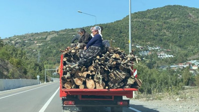 Bartın’da tehlikeli yolculuk