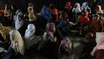 Arakanlı kadınlar açlık grevinde